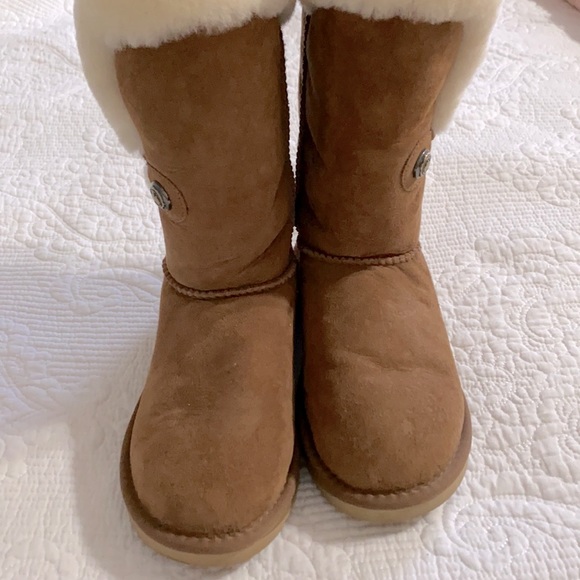 Australia Luxe Collective Nordic Shearling Short Boot Chestnut 7 7.5 38 - Picture 12 of 15